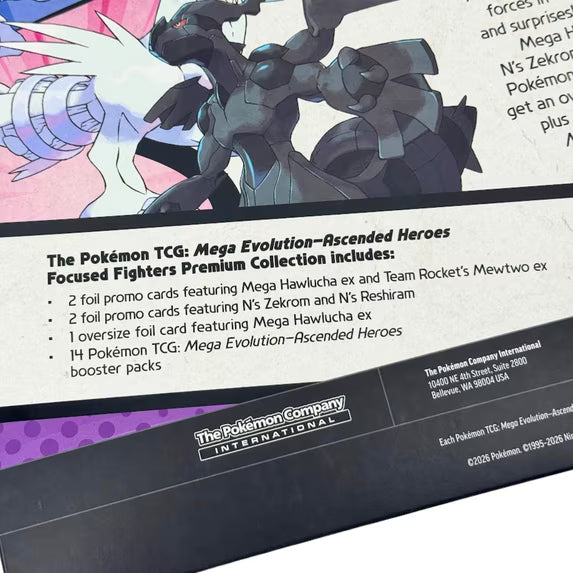 Pokémon TCG: Mega Evolution 2.5: Ascended Heroes: Focused Fighters Box