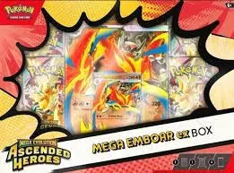 Pokémon TCG: Mega Evolution 2.5: Ascended Heroes: Mega Meganium/Emboar/Feraligatr ex Box